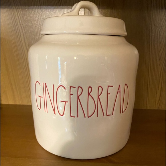 Rae Dunn Holiday Rae Dunn Gingerbread Canister Poshmark